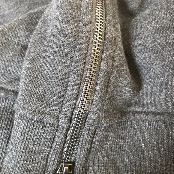 Fabletics Women's Gray Sweatshirt Half Sleeve Tunic - Picture 6 of 13